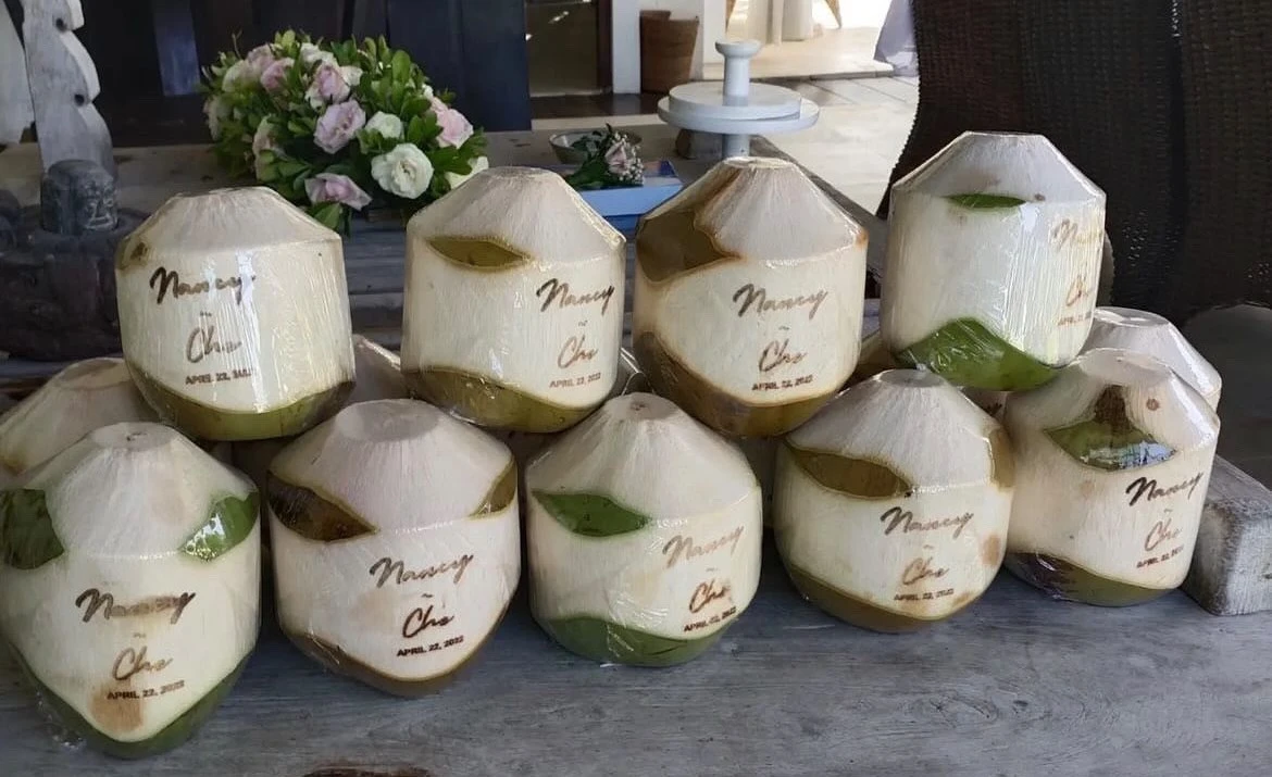 Bali Coconut Art
