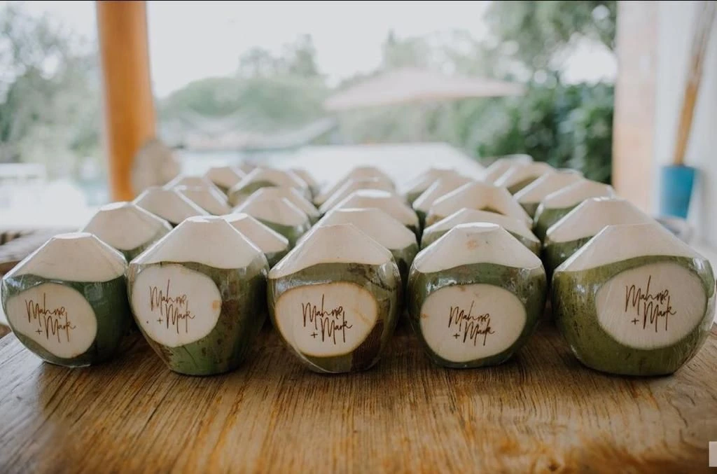 Bali Coconut Art