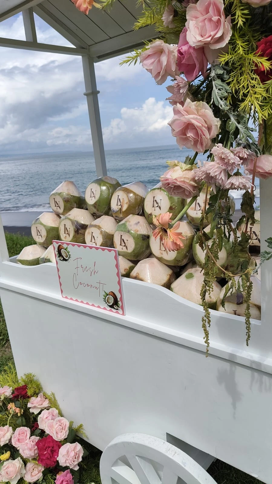 Bali Coconut Art